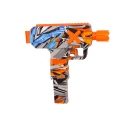 Mały Pistolet Na Wodę Grafitti Niebieski Pomarańczowy