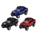 Resorak Aluminiowy Autko Terenowe Napęd Czerwony Niebieski Czarny