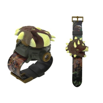 Zegarek Projektor 3D Dinozaur Triceratops 22cm x 5cm x 3cm