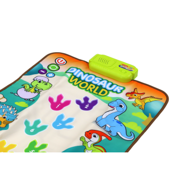 Mata Taneczna Edukacyjna Interaktywna Dinozaury Światła Dźwięki