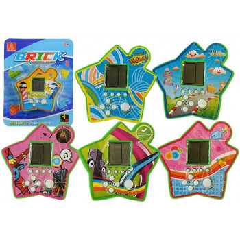 Gra Elektroniczna Kieszonkowa Tetris Gwiazdka