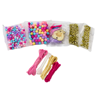 Zestaw Do Tworzenia Bransoletek Pojemnik Koraliki Zawieszki