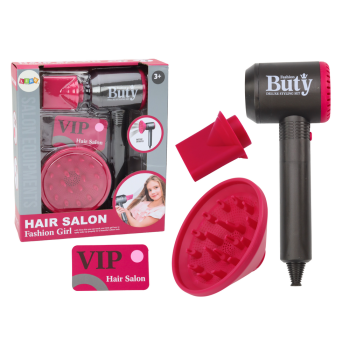 Zabawkowa Suszarka Do Włosów Dyfuzor Nadmuch Stylizacja Włosów Dla Dzieci