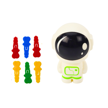 Gra Zręcznościowa Kosmonauta Wyskakujący Z Rakiety Kosmos