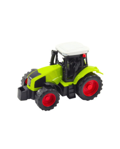 Zestaw Traktor Ciągnik Prasa Rolnicza Do Belowania Siana Zielony