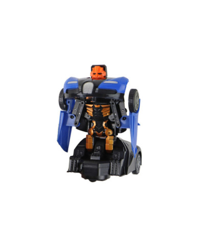 Samochód-Robot 2w1 Bugatti Niebieski Efekty Świetlne