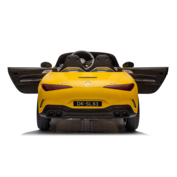 Auto Na Akumulator Mercedes AMG SL63 Żółty Lakierowany
