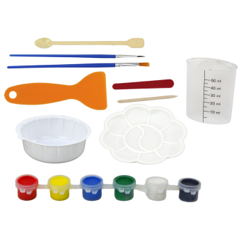 Zestaw Kreatywny Artystyczny Ptaki 3D Gips Farbki