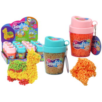 Squishy Kulki Styropianowe Masa w Kubeczku Pomarańczowy