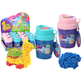 Squishy Kulki Styropianowe Masa w Kubeczku Niebieski