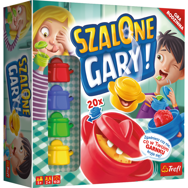 Gra rodzinna Szalone Gary Trefl 01767