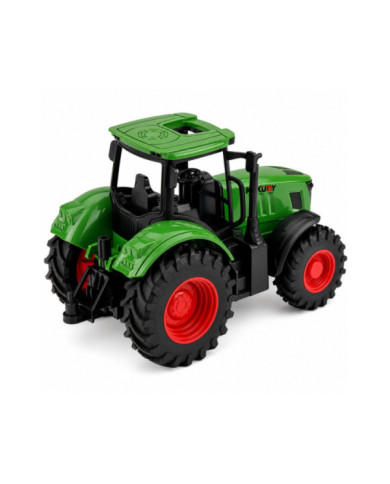 Traktor Rolniczy Farmerski Gospodarski Gumowe Koła Zielony 1:24