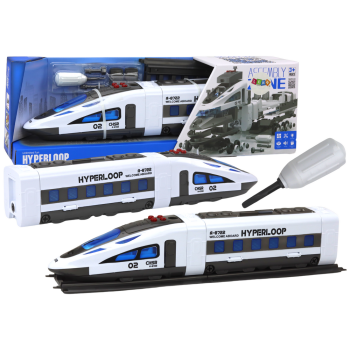 Pociąg Kolejka Do Skręcania Śrubokręt Tory Światła Dźwięki