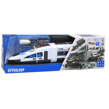 Pociąg Kolejka Do Skręcania Śrubokręt Tory Światła Dźwięki