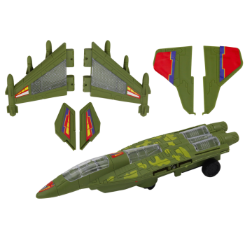 Myśliwiec Militarny F35 Jeżdżący Światła Dźwięki Zielony