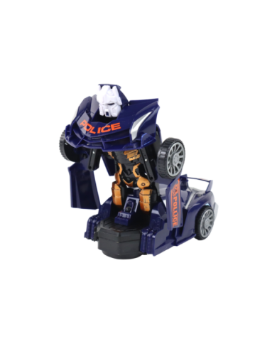 Samochód-Robot Policja Granatowy
