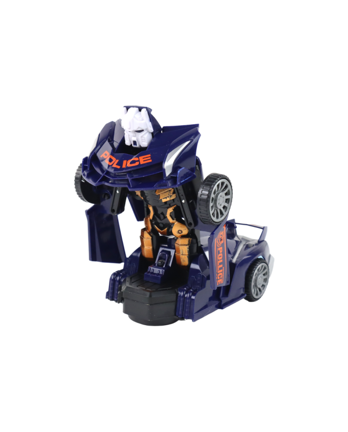 Samochód-Robot Policja Granatowy