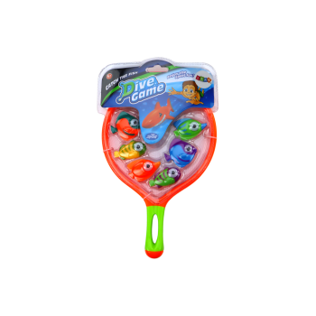 Zabawki do Kąpieli Zestaw Do Łowienia Sitko 6 Sztuk Rybek