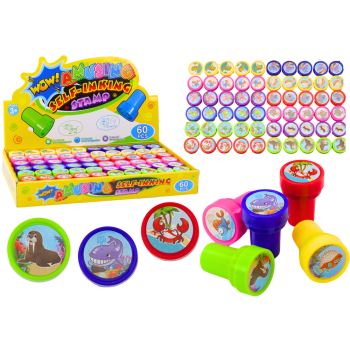 Stempelek Ozdobny 12 Wzorów Zwierząt Wodnych 6 Kolorów