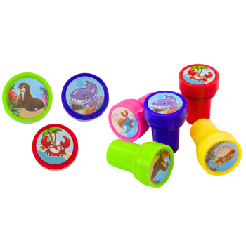 Stempelek Ozdobny 12 Wzorów Zwierząt Wodnych 6 Kolorów