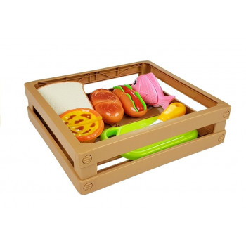 Zestaw Do Krojenia Hot Dog Ryba na Rzepy w Skrzyni