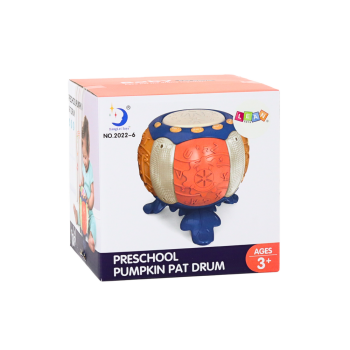 Dynia Edukacyjna Interaktywna Muzyczna Światła Dźwięki Pomarańczowy