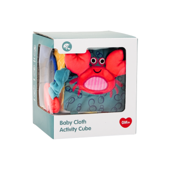 Kostka Sensoryczna Morskie Zwierzęta Szeleszcząca Interaktywna Edukacyjna