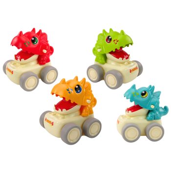 Autko Dinozaur Triceratops Napęd Na Nacisk 4 Rodzaje