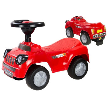 Jeździk Auto Dla Maluszka Piszczek Sport Czerwony