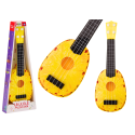 Ukulele Dla Dzieci Mini Gitara 4 Struny Motyw Ananasa Gitarka Żółta