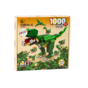 Klocki Konstrukcyjne Dinozaury 6w1 Zestaw DIY Dinozaur 1000 ele.