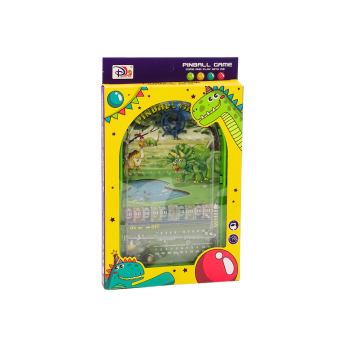 Gra Zręcznościowa Pinball Dinozaury Stojak Zielony