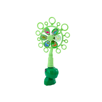 Bańki Mydlane Wiatraczek Dinozaur Tacka Zielony