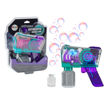 Pistolet Na Bańki Mydlane Światła Fioletowy