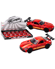 Auto Sportowe Samochód 1:32 Figurka Czerwona Spojler Metal