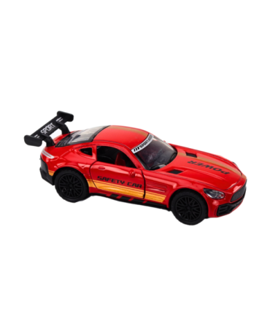Auto Sportowe Samochód 1:32 Figurka Czerwona Spojler Metal