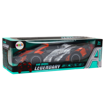 Auto Sportowe Zdalnie Sterowane RC 1:10 Pomarańczowe Prędkość 25 km/h