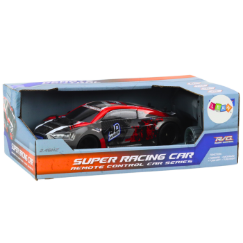 Autko Zdalnie Sterowane RC 1:18 Gumowe Koła Drift Czerwony