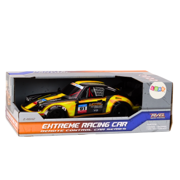 Autko Zdalnie Sterowane RC 1:16 Gumowe Koła Drift Żółty