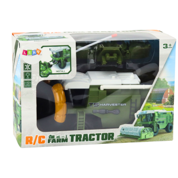 Kombajn Rolniczy Zbożowy RC Maszyna Rolnicza Zdalnie Sterowana Zielony