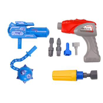 Robot Do Skręcania Broń Wiertarka Śrubokręt Światła Dźwięk Żółty