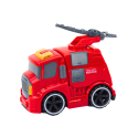 Straż Pożarna Wóz Strażacki Armatka Dźwięki Światła Napęd Czerwony
