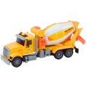 Ciężarówka Żółta Betoniarka Z Napędem Frykcyjnym Efekty Świetlne i Dźwiękowe