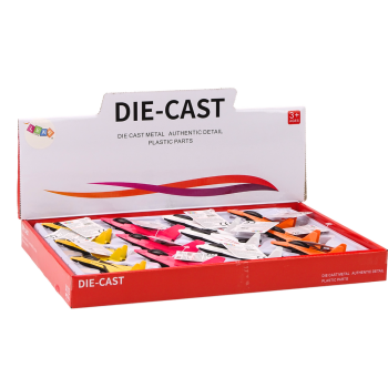 Odrzutowiec Myśliwiec Z Napędem Frykcyjnym Metalowy