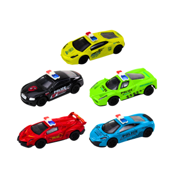 Autko Resorak Policyjny 1:43 Metalowy Napęd Gumowe Koła