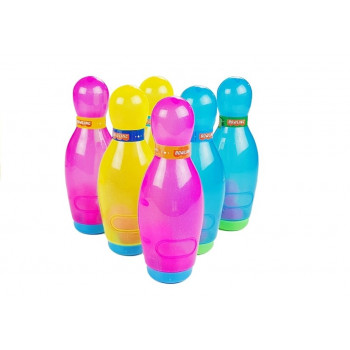 Duzy Zestaw Kręgli 6 sztuk + Piłka Bowling