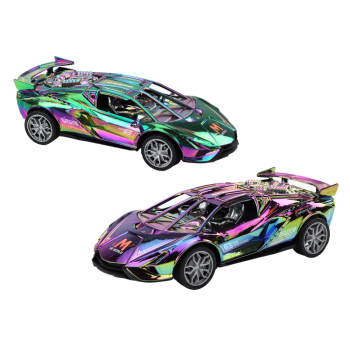 Autko Sportowe Światła Dźwięki Kolorowe Kameleon