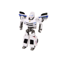Auto-Robot 2w1 Transformacja Samochód Policyjny Biały