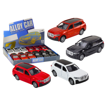 Autko Osobowe 1:32 Światło Dźwięki Napęd Otwierane Drzwi Metalowe