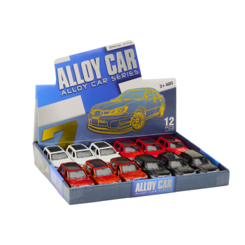 Autko Osobowe 1:32 Światło Dźwięki Napęd Otwierane Drzwi Metalowe